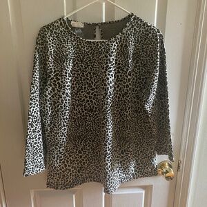 Van Heusen leopard top